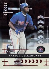 Carlos Delgado Absolute Memorabilia 2001 Baseball Card #31