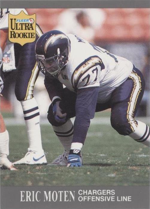 1991 Fleer Ultra Update Eric Moten #U-83 - 1 of 2