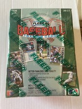 1992 Fleer Baseball Trading Card Factory Sealed Unopened Box 36 Packs