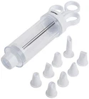 Deviled Egg Filler Tool Maker Tube Syringe Filling Dispenser Cake Decorating Set