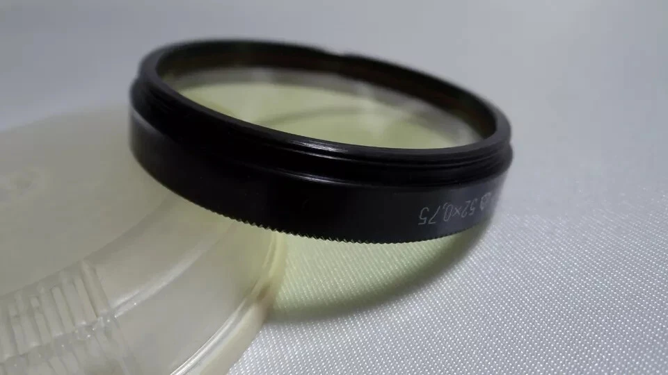 a Yellow-1.4x LZOS 52x0.75mm Russian Vintage Light Filter 52mm for Lens 3106 - Image 3 of 3