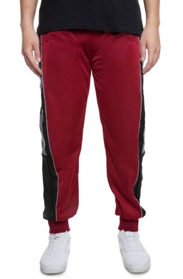 KAPPA 3031IM0 Men's 222 Banda 10 Alen Track Pants in Red KAPPA 3031IM0 Men's 222 Banda 10 Alen Track Pants in Red