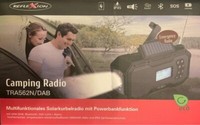 Reflexion TRA562N/DAB Tragbarer Kurbel Solar Dab/Ukw Radio Mit Bluetooth Und Usb
