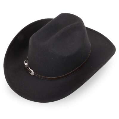 Womens Men Fedora Western Cowboy Hat Casual Leather Belt  display picture 2