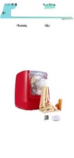SATSAT Pasta Maker Automatic Electric Noodle,Dumplings, RED A