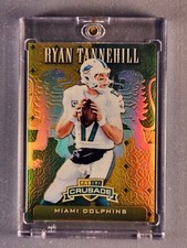 2015 Crusade #C17 Ryan Tannehill Gold Green Prizm /5 SSP Rare