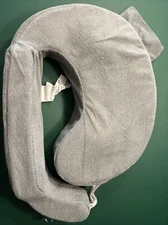 My Best Friend Deluxe Nursing Pillow, The Nest & Co. Gray Color