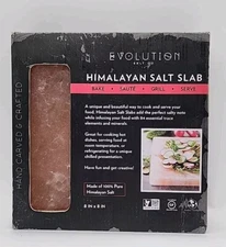 Himalayan Salt Slab 8x8" Evolution Salt Co New
