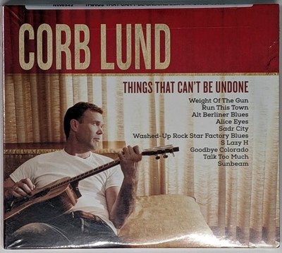 Corb Lund Things That Can't Be Undone CD DVD Brand New Sealed