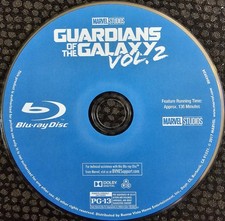 Guardians of the Galaxy 2 Blu Ray Avengers Quill Rocket Thor Spider-Man Marvel