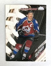 1997 Leaf Leather & Lace   JOE SAKIC   767/5000    #1    see description