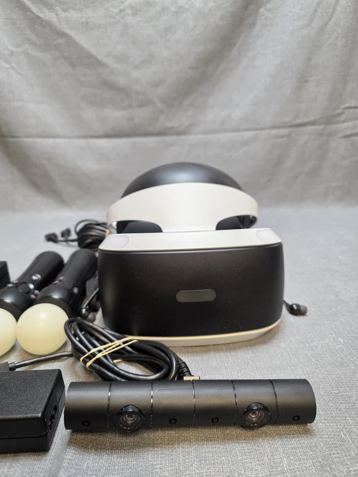 Sony PlayStation VR PSVR (PS4) CUH-ZVR2 Auriculares, Cámara, Controladores y Soporte Foto 2 de 4