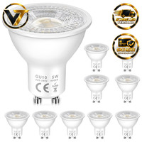 GU10 LED Lampe 5W 4000K Neutralweiß 500LM 120° Abstrahlwinkel 10 StüCk Nicht