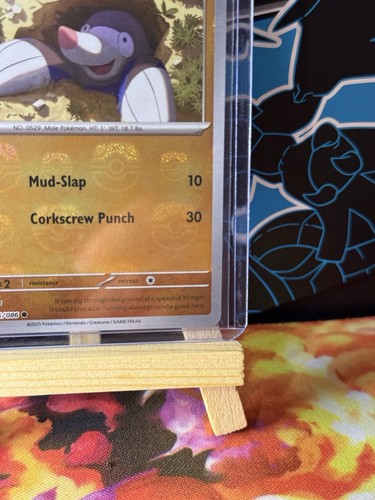 Pokemon TCG S&V Black Bolt: Drilbur 045/086 - Masterball - Picture 4 of 10