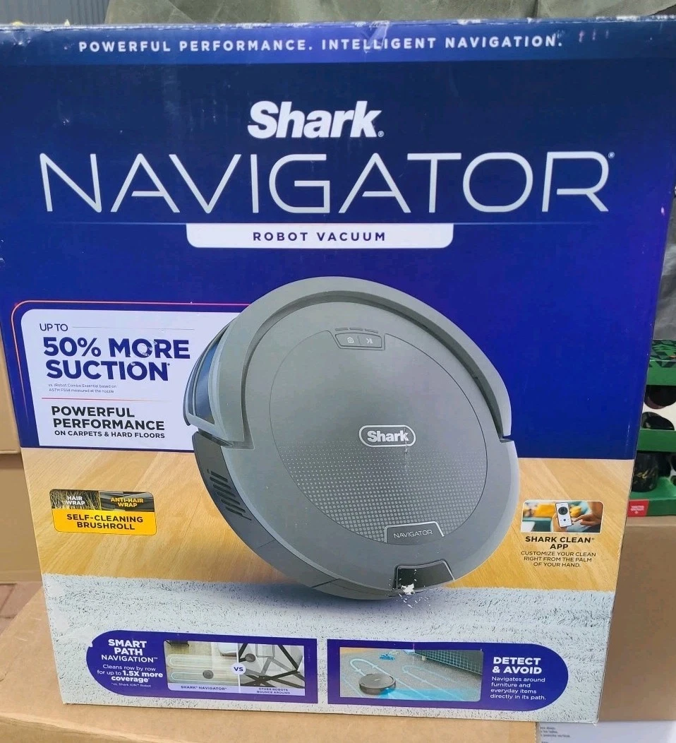 Shark RV2110 Navigator Robot Vacuum with SmartPath Navigation and Se (E10046369)