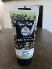 Speedball Block Printing Ink Leaf Green 2.5oz...