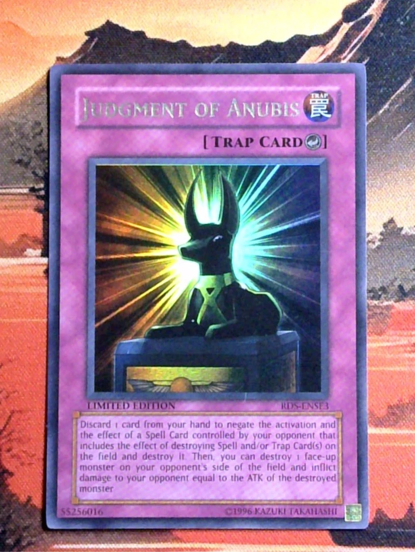 judgement of anubis yugioh card Amazon.com: Yu-Gi-Oh! - Judgment of Anubis (RDS-ENSE3) - Rise of Destiny  Special Edition Promos - Promo Edition main image 0