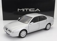 1998 ALFA ROMEO 166 2.0 V6 TB SILVER GREY 1/18 MITICA 200035-D