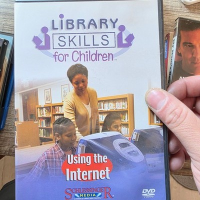 Library Skills for Children Using the Internet DVD Schlessinger Media
