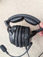 Lightspeed Aviation Sierra ANR Aviation Headset GA/Dual Plug NEW CUSHIONS