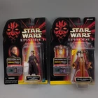 Vintage Hasbro Star Wars Queen Amidala Figures 2 Pack Episode I 1999 Red
