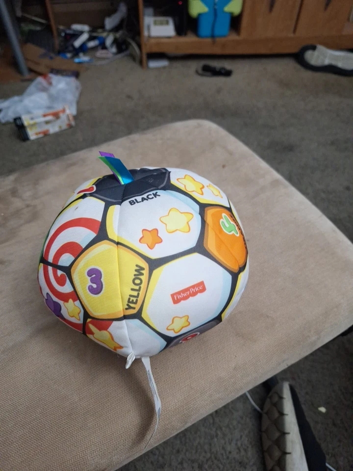 Balón de fútbol Fisher Price Laugh and Learn - Interactivo - Juguete animado - LAVADO * Punto pequeño Foto 2 de 2