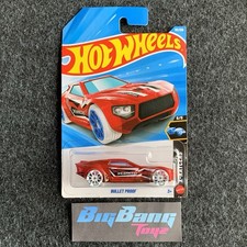 Hot Wheels Bullet Proof Red 132 Mainline 2026 Case F In-Stock New Let's Race