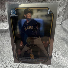 Bowman 1st Bowman Chrome Miguel Mendez San Diego Padres Baseball Card