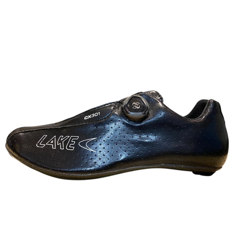 Lake CX301 углерода мужской велосипедные туфли размер EUR 44 США M 11 3012619 Рекомендуемая розничная цена производителя $330 новый - Изображение 2 из 4