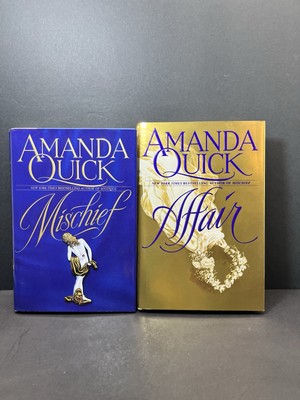 2 Amanda Quick Novels - Mischief & Affiar HC 1st Editions