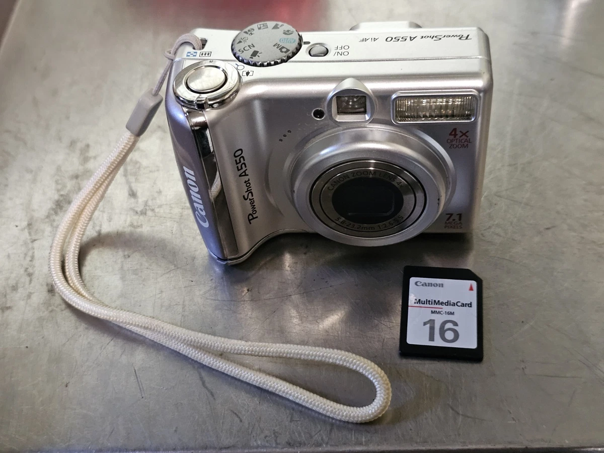 Canon Powershot A550 Digital Cameras for Sale - Shop New & Used