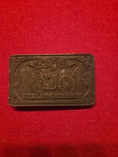 Harley Davidson Vintage Belt Buckle - 1903 Harley Davidson Motorcycle