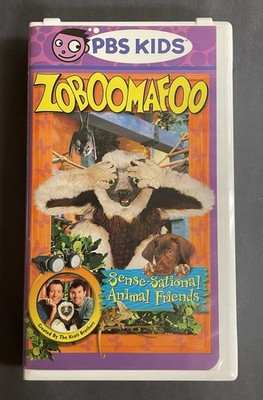 Zoboomafoo Sense-Sational Animal Friends VHS (2001 Clamshell Case) PBS