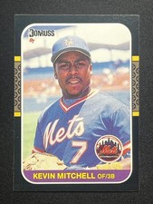 1987 Donruss #599 Kevin Mitchell