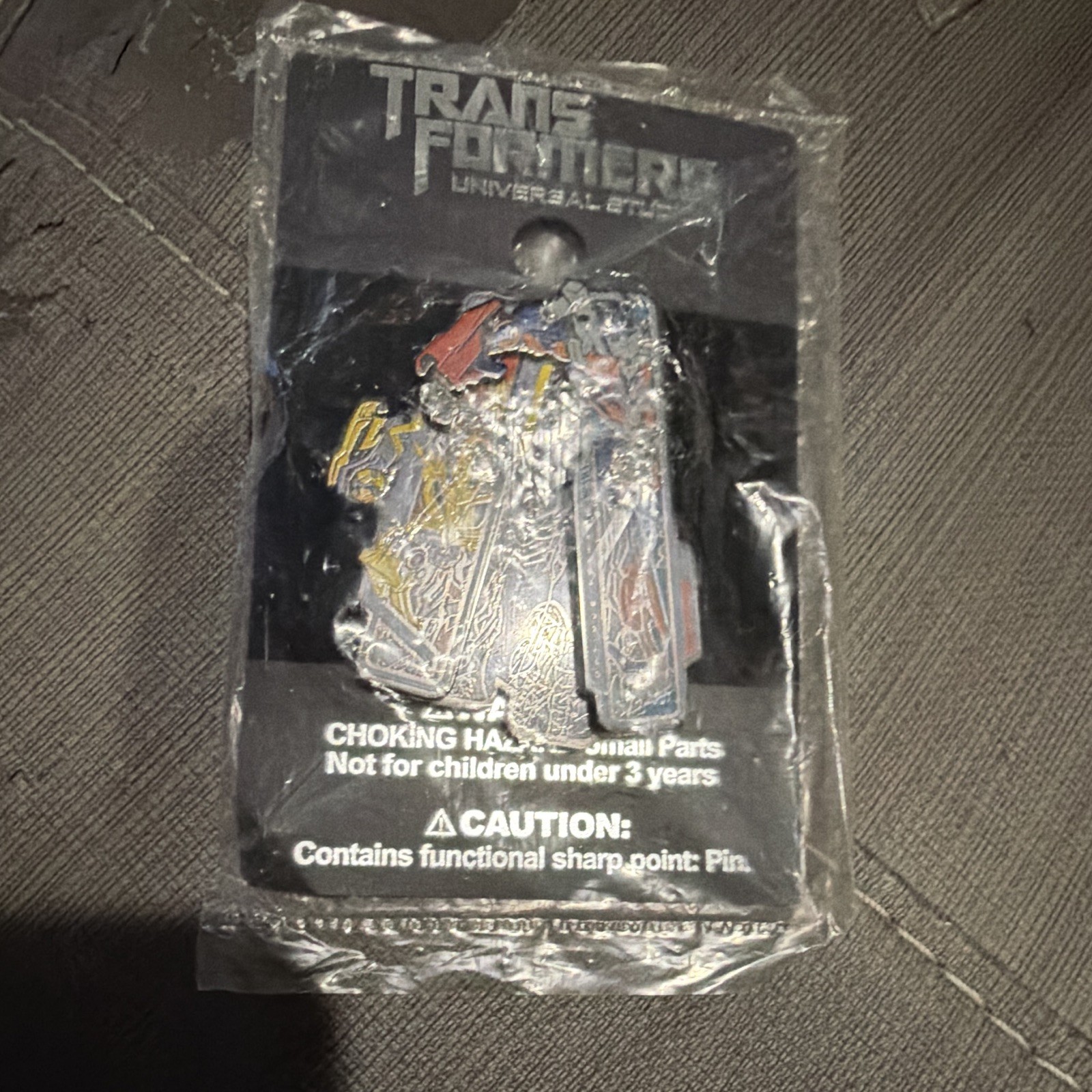 Transformers Universal Studios Bumblebee & Optimus Prime Swing Pin | eBay