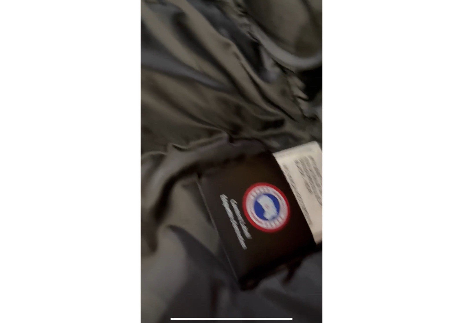 Rare Authentic Iconic Canada Goose Black Approach Down Unisex Jacket image 2