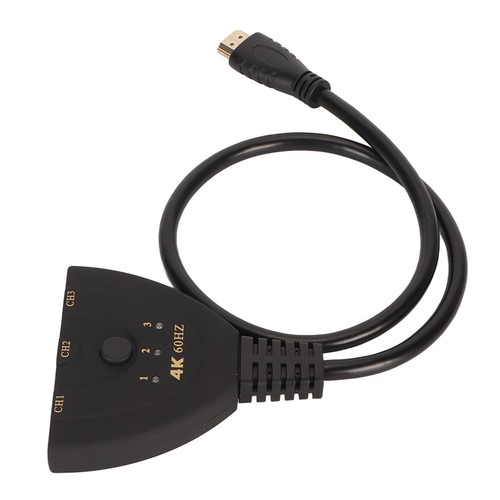 Multim HD Multimedia Interface Switch 4K 60Hz 3 In 1 Out Bidirektionaler HD ...