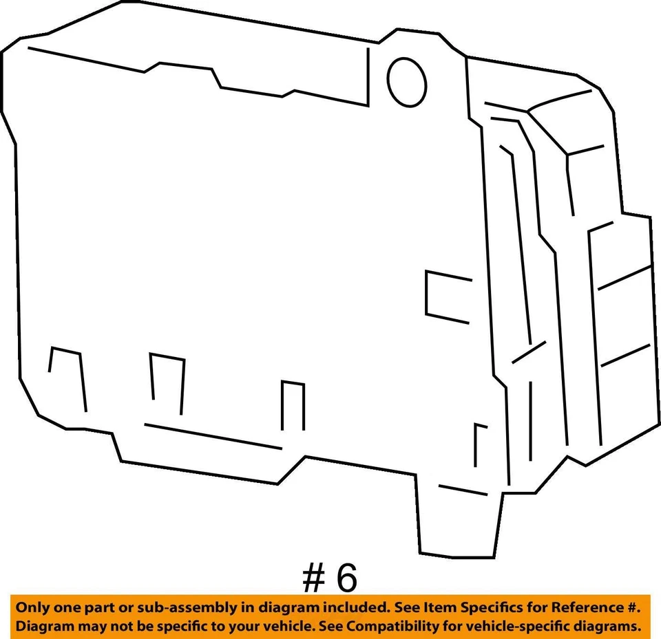 Chevrolet Uplander 2005 módulo de control de carrocería Bcm cabina interior caja de fusibles FS9A9 Foto 3 de 3