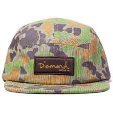 Diamond Supply Co. Cap 5 Panel Rainfrog Tan/Camo BNWT