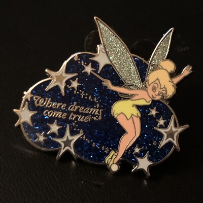 Disney Tinker Bell Exclusive Pixie Dust  Where Dreams Come True  Pin 2006
