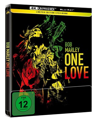 Bob Marley: One Love (2024)[4K Ultra HD Blu-ray & Blu-ray im Steelbook/Neu/OVP]