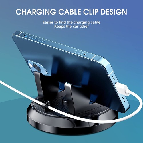360° Rotatable Car Phone Mount Holder Universal Dashboard Holder for Pro Phone L - Picture 6 of 6