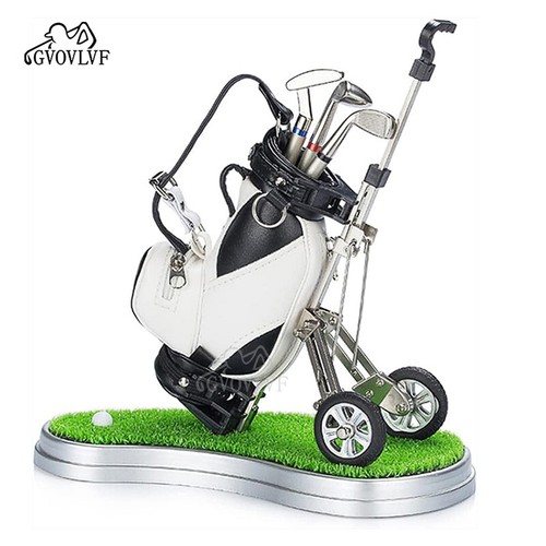 Golf bag Creative Appearance Styling Tilt cart with seat pen holder decoration
