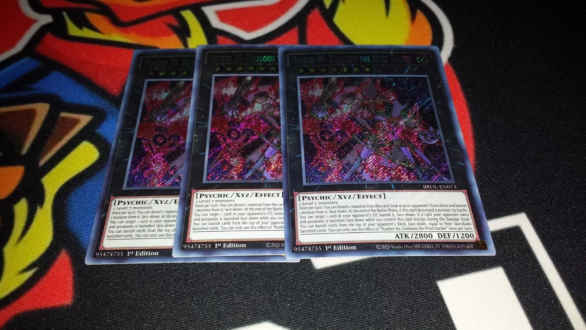 Number 89: Diablosis the Mind Hacker BROL-EN073 Secret Rare