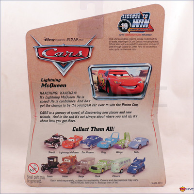 Disney Pixar Cars Lightning McQueen, Chick Hicks, The King Desert
