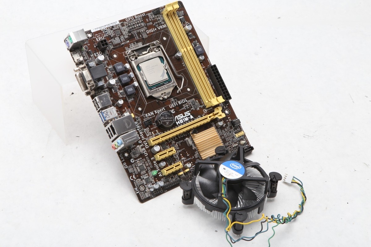 ASUS H81M-A Motherboard Intel i3 4130 CPU D32