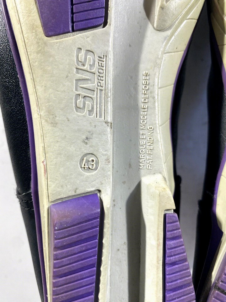 Salomon Vintage Nordic Cross Country Ski Boots Size EU43 US9.5 SNS