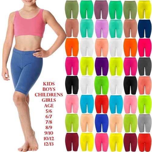 New Girls Kids Lycra Stretchy Dance 