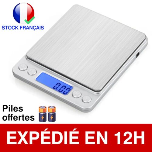 Balance De Précision Electronique Cuisine 0.01g 500g Portable Bijoux Numérique - Photo 1 sur 9