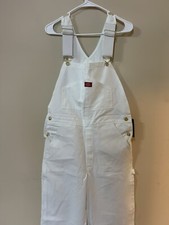 dickies white overalls